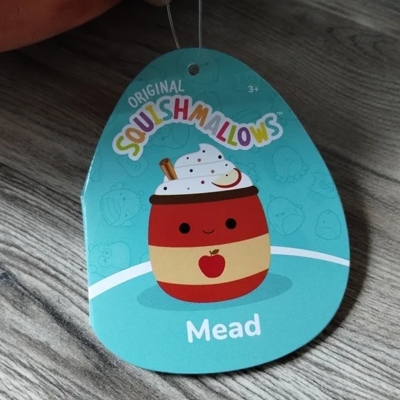 Squishmallow Mead the Apple Cider 7.5 inch - Picture 3 of 3